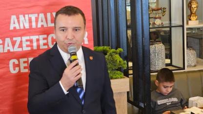 Antalya Gazeteciler Cemiyeti Başkanı İdris Taş “Gazetecilik Meslek Yasası Bir An Önce Çıkmalı”