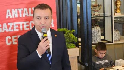 Antalya Gazeteciler Cemiyeti Başkanı İdris Taş “Gazetecilik Meslek Yasası Bir An Önce Çıkmalı”