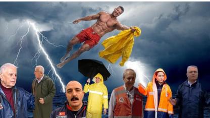 Antalya’da Kadı kaçıran yağmur ve sarı yağmurluklu belediyecilik