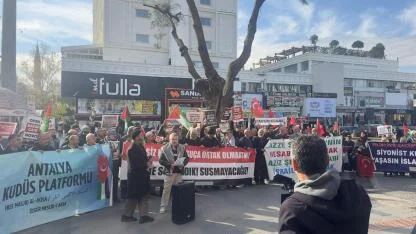 Antalya'da Kudüs Platformu "Dünya Kudüs Günü"nde bir araya geldi