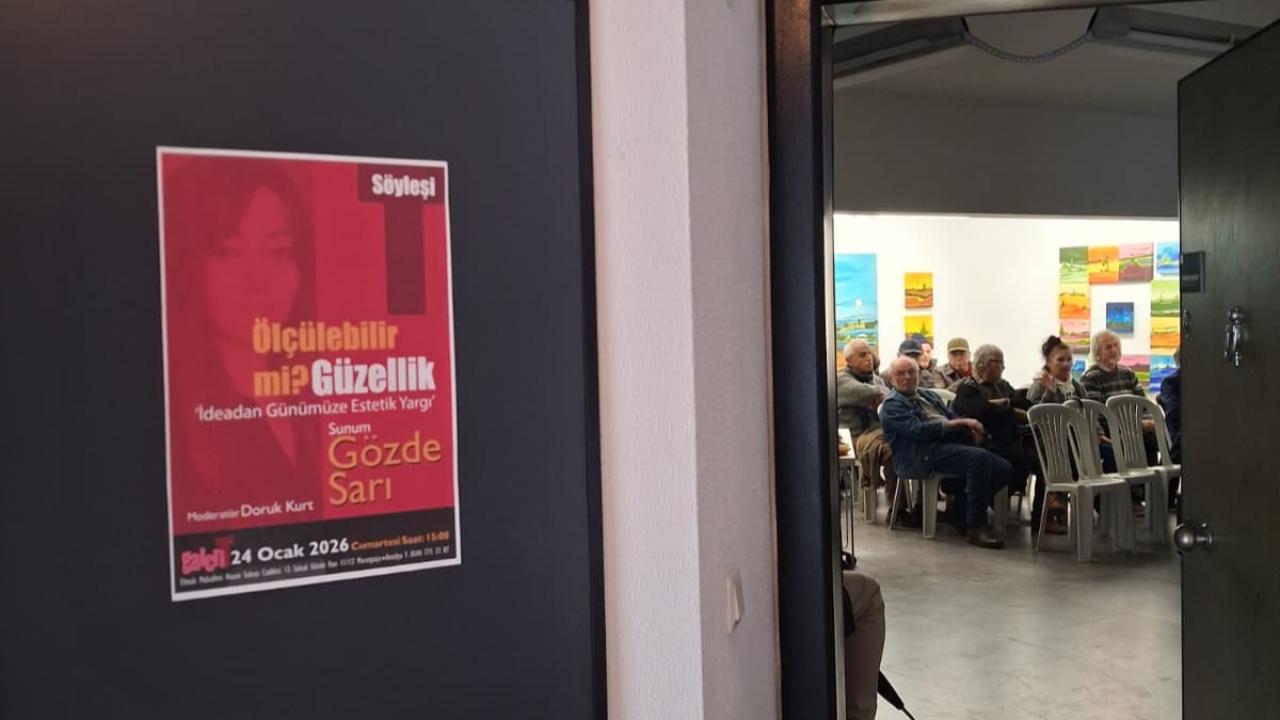 Antalya'da "Ölçülebilir mi güzellik? İdeadan günümüze estetik yargı" söyleşisi düzenlendi