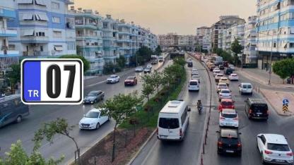 Antalya’da plakalarda yeni dönem başladı! Sistem değişti