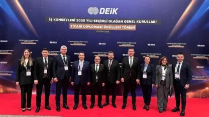 Antalyalı iş insanları, DEİK İş Konseyleri Olağan Genel Kurulu'nda buluştu