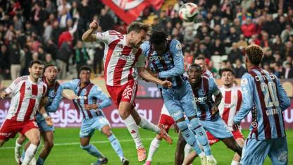 Antalyaspor fırtınaya dur dedi! Antalyaspor:1 - Trabzonspor: 1