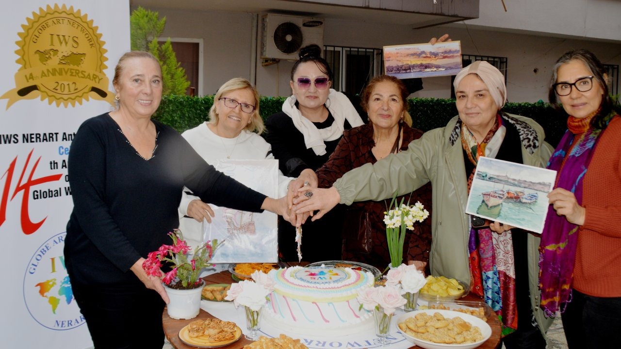 Atölyede çifte kutlama