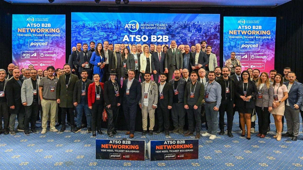 ATSO'dan yapay zekâ destekli B2B buluşması