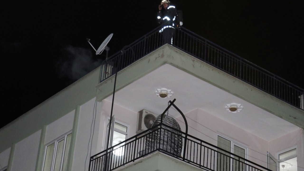 Baca yangını korkuttu