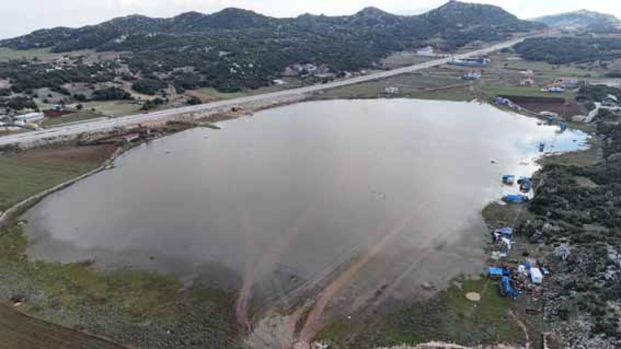 Bereketin simgesi Kızılgöl yeniden suyla doldu
