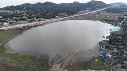 Bereketin simgesi Kızılgöl yeniden suyla doldu