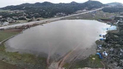 Bereketin simgesi Kızılgöl yeniden suyla doldu