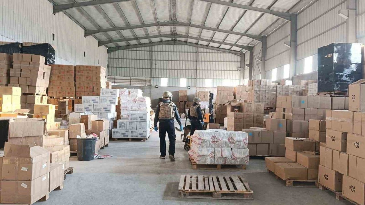 Binlerce adet patlayıcı ele geçirildi: 1 tutuklama