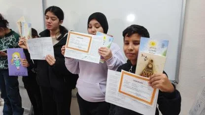 Engelleri aşan karne sevinci