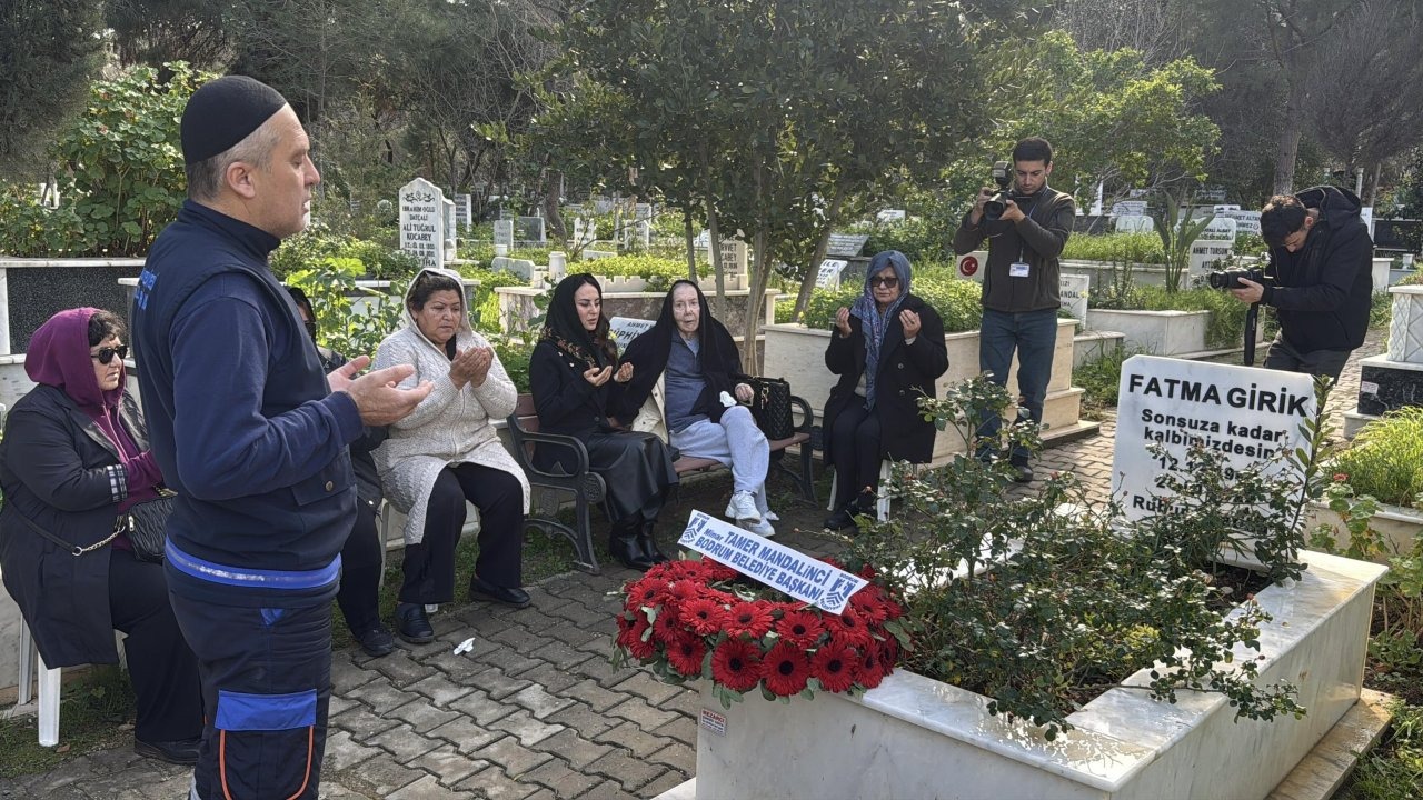 Fatma Girik, mezarı başında anıldı