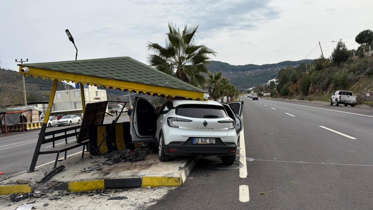 Gazipaşa'da kaza: 4 yaralı