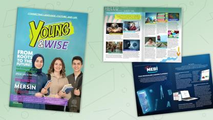 Gençler için hazırlanan Young and Wise Dergisi yayımlandı