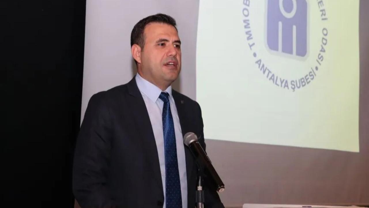 İMO Antalya Başkanı Akdoğan: "Depreme dirençli kentler için çalışmaya devam edeceğiz"