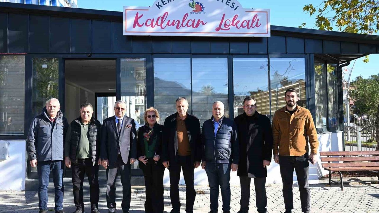 Kemer Belediyesi Kadınlar Lokali açılıyor