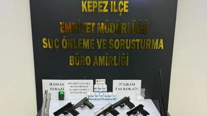 Kepez'de "Şafak 07 Huzur-01" operasyonu yapıldı