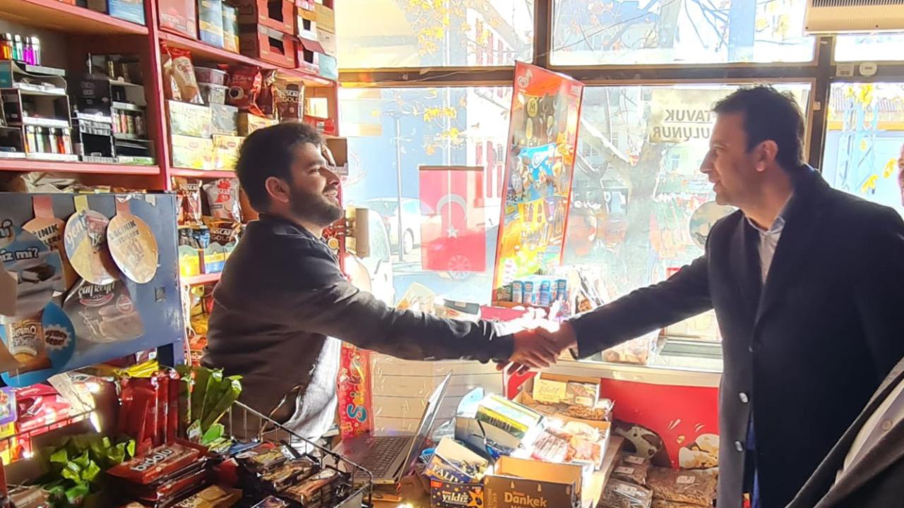 Milletvekili Mustafa Köse’den Gündoğmuş’ta esnaf ziyareti