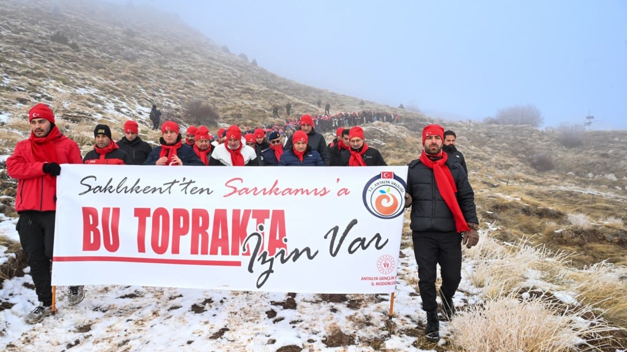 Sarıkamış şehitleri Antalya’da anıldı