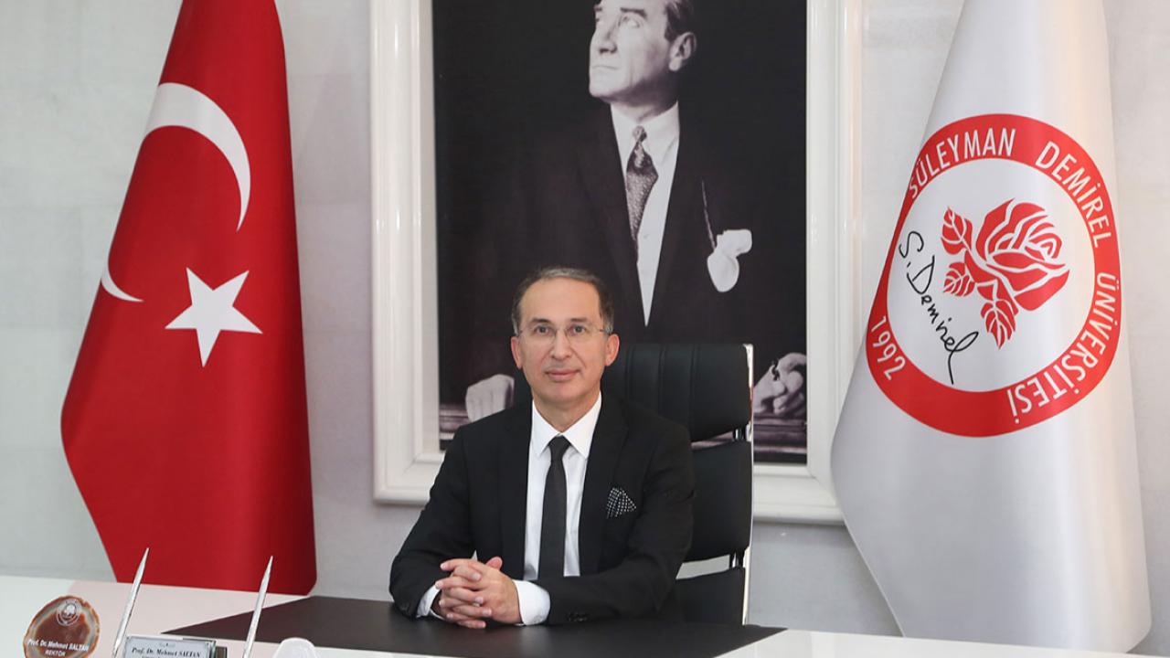 SDÜ Rektörü Prof. Dr. Saltan'dan "10 Ocak Gazeteciler Günü" mesajı