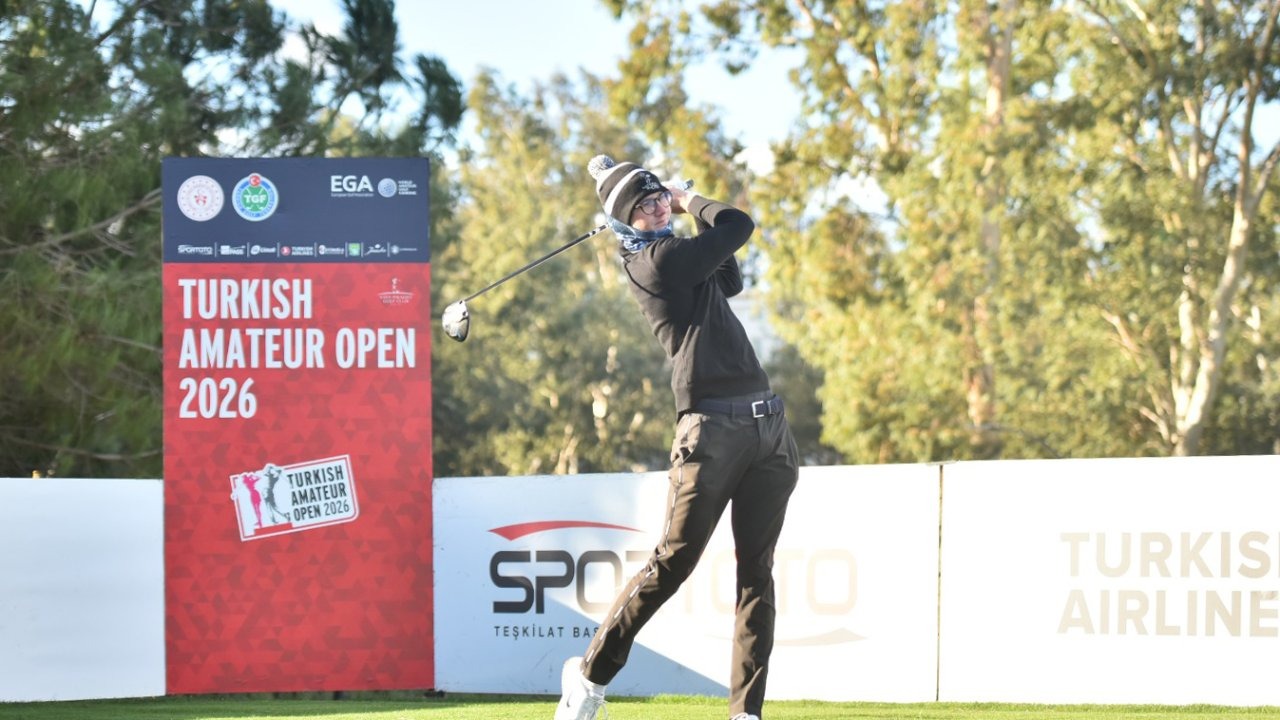 Türkiye Kadınlar ve Erkekler Amatör Açık Şampiyonası'nda ilk gün tamamlandı