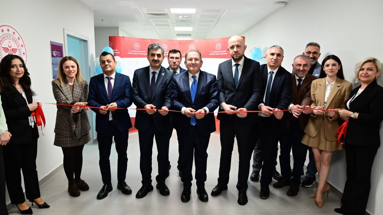 TÜSEB Teknoloji Transfer Ofisi'nin Antalya Şehir Hastanesi şubesi açıldı