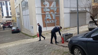 İtfaiyeye park engeli