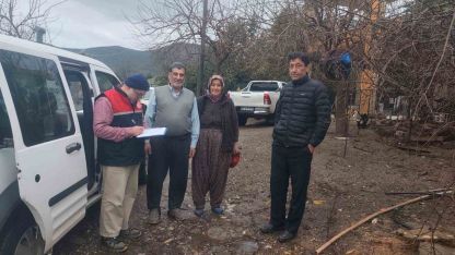 Gazipaşa’da dolu ve fırtınadan 214 üretici zarar gördü