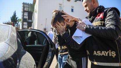 7 aylık hamile eşini vuran şüpheli ormanda yakalandı