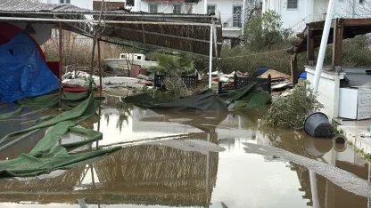 Bodrum'da 109 ev ve iş yerini su bastı, metrekareye 65 kilogram yağış düştü