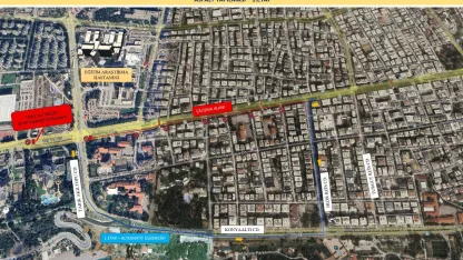 Antalya'nın kalbi trafiğe tamamen kapanıyor