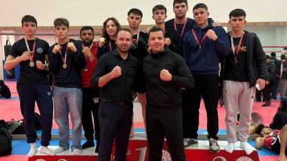 Kick boks ve boks sporcularından önemli başarı