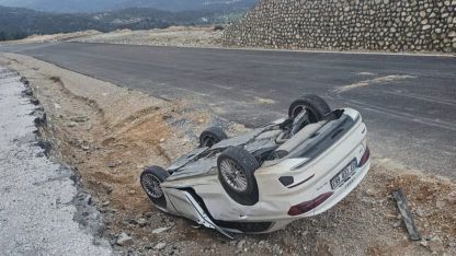 Akseki’de trafik kazası: 1 yaralı