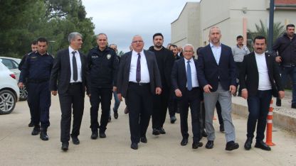 Kaymakam Güneş, hastanede inceleme yaptı