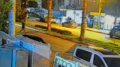 Teravih namazına giderken kazada hayatını kaybetti, kaza anı kamerada