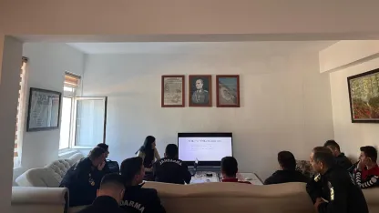 Jandarma personeline iletişim, stres ve öfke yönetimi eğitimi