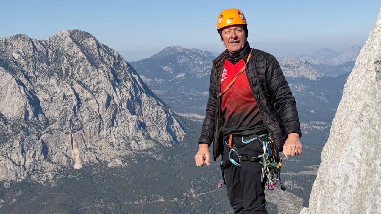 73 yaşında, dağcılık yaşam biçimi