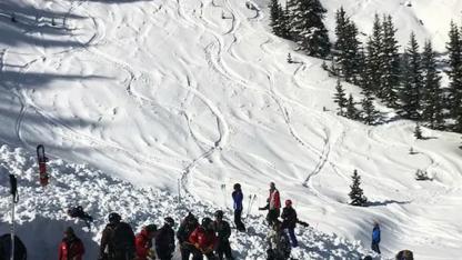 ABD'de çığ dehşeti!