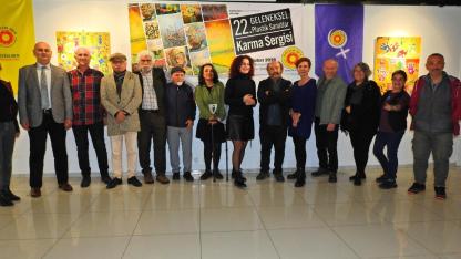 Antalya Eğitim Sen Şubesi’nin 22. Geleneksel Plastik Sanatlar Sergisi Açıldı