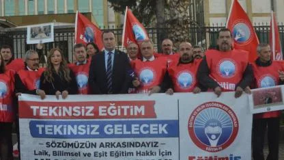 Antalya’da eylemde partkart tutan 4 Sendika üyesine soruşturma