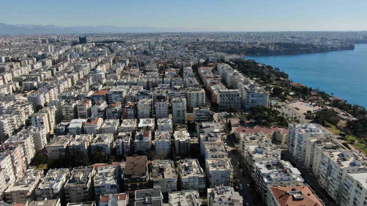 Antalya’da ocak ayında 5 bin 615 konut satıldı