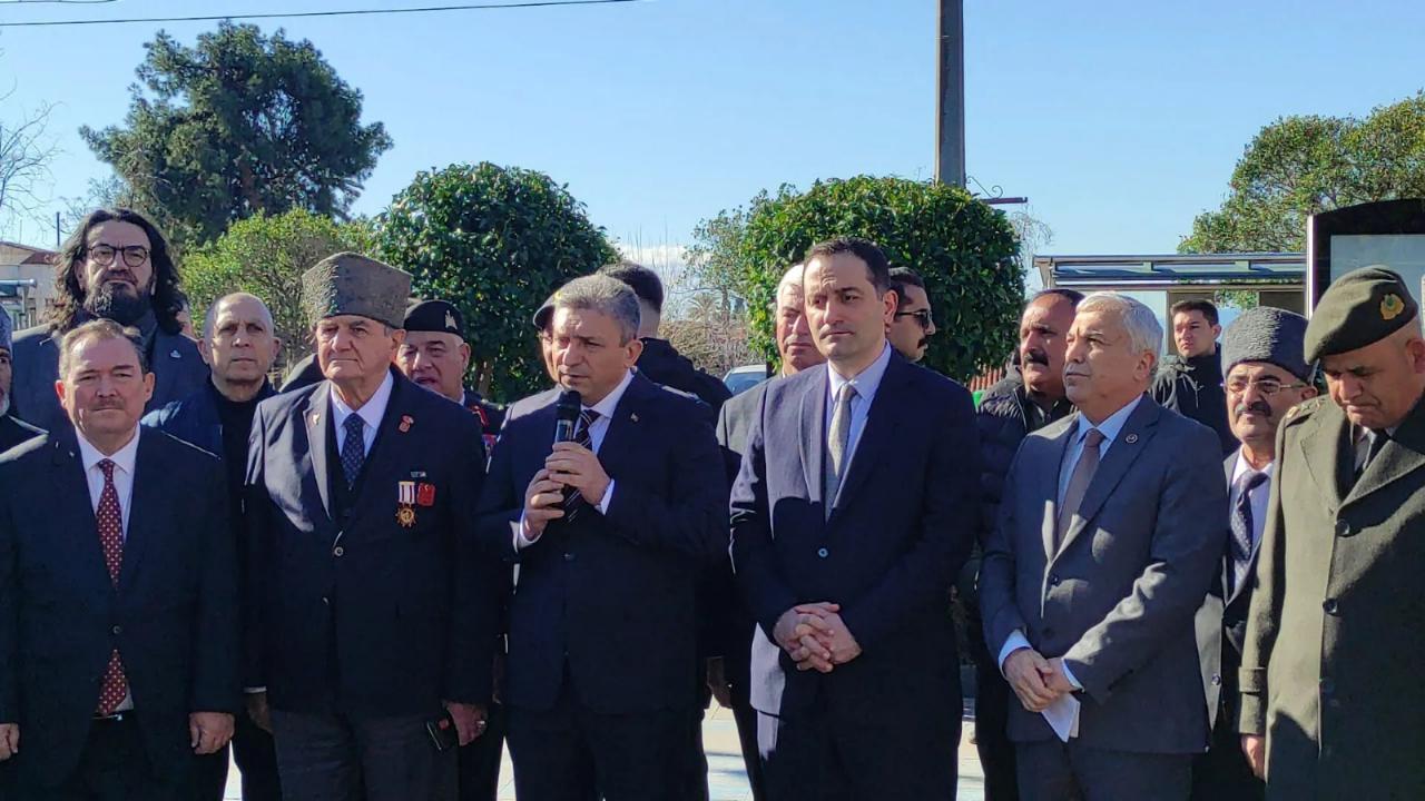 Antalya’nın ilk sivil şehidi Mustafa Haşmet’e 106 yıl sonra vefa