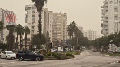 Antalya’yı şimdi de toz bulutu sardı
