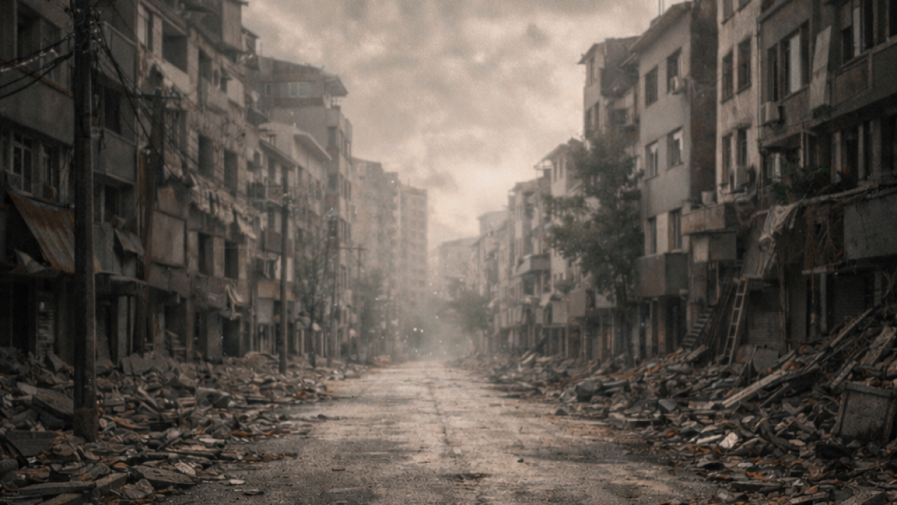 Bütün seslerin sustuğu bir coğrafya