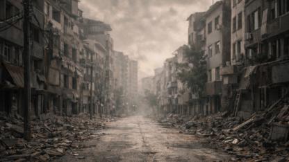 Bütün seslerin sustuğu bir coğrafya