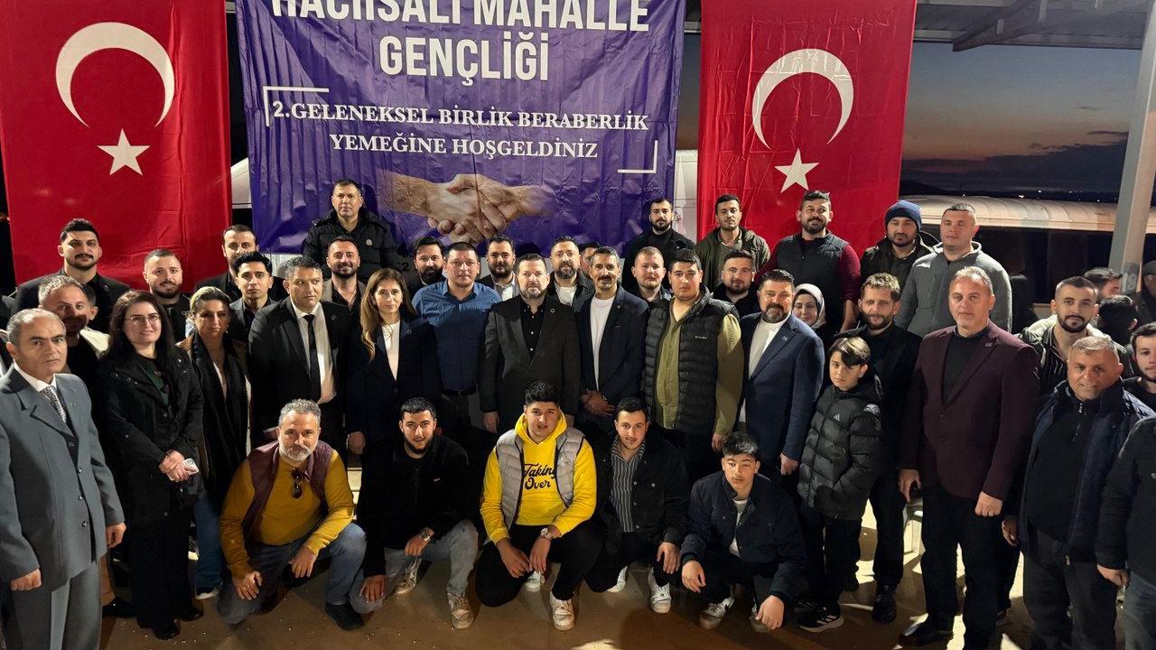 Hacıisali’nde birlik ve dayanışma yemeği