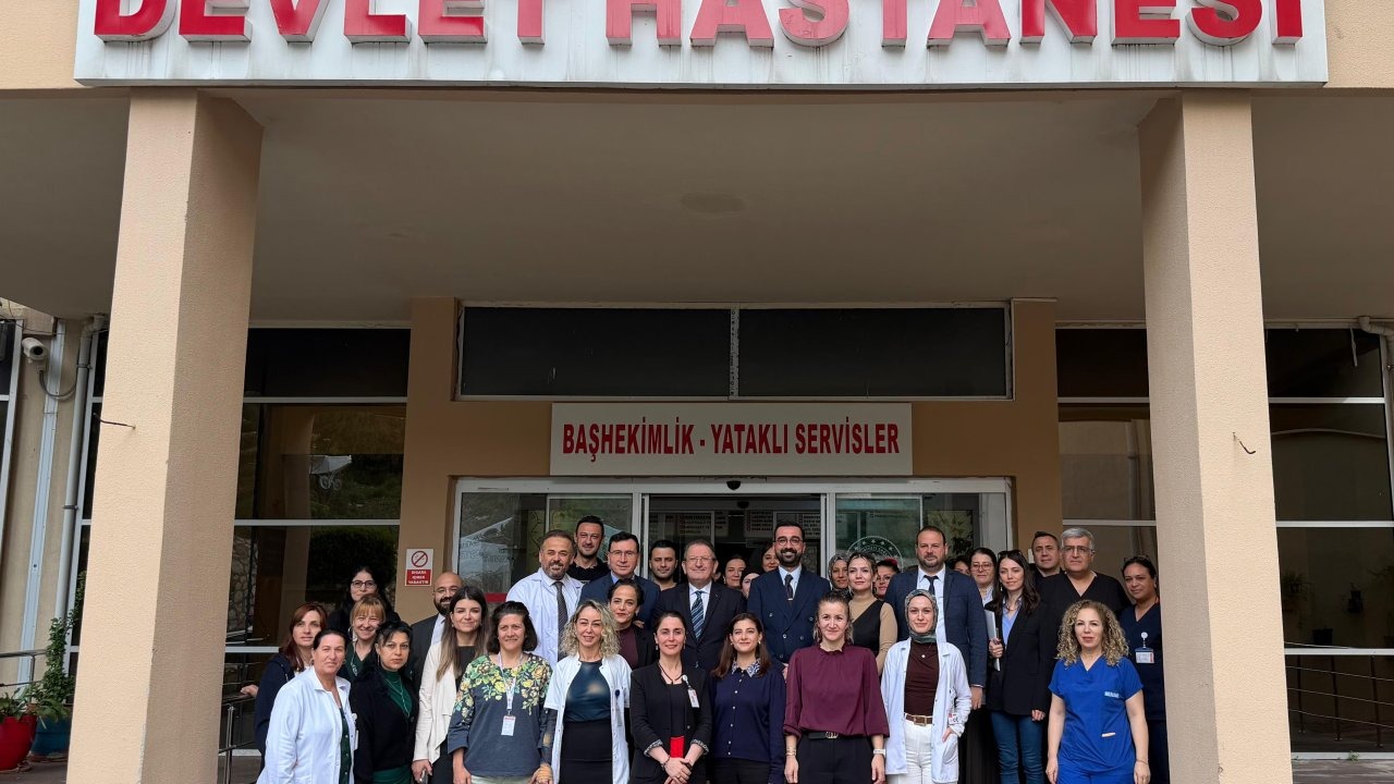 Kemer Devlet Hastanesi'ne ziyaret