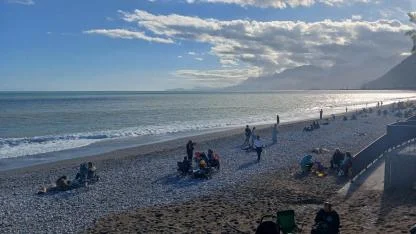 Konyaaltı Sahili'nde yoğunluk!