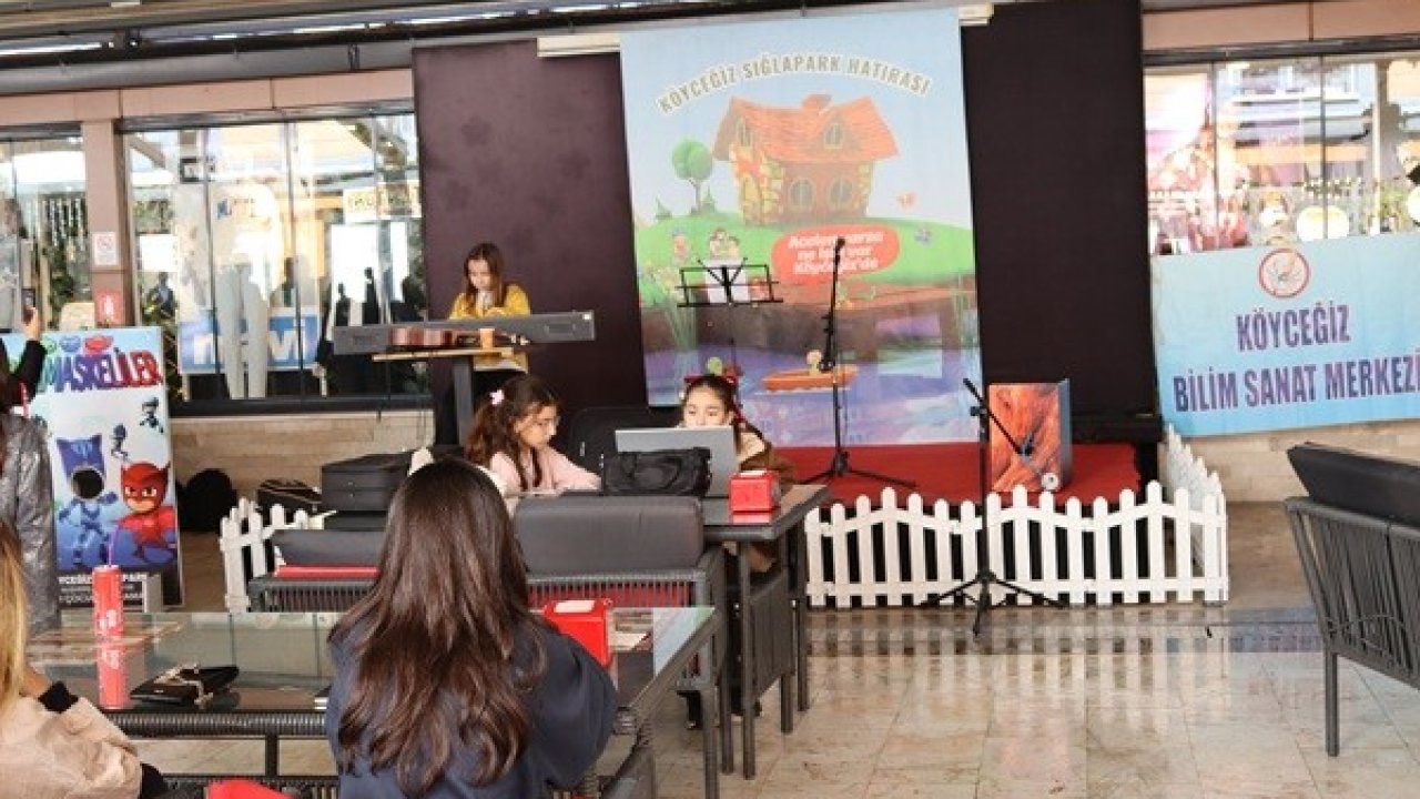 Köyceğiz’de BİLSEM sanat rüzgarı esti